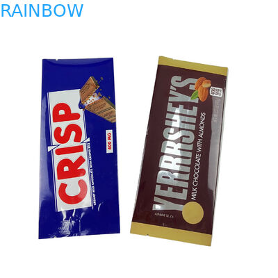 Op maat gedrukte voedselkwaliteit Achterkant Verzegelde zakje Snack Energy Bar Wrapper Verpakking Champignon Chocolade Bag