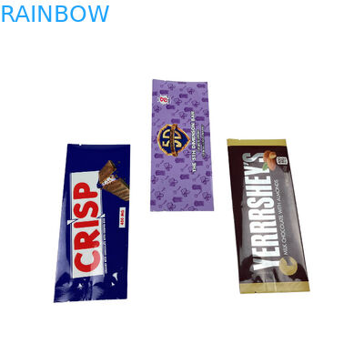 Op maat gedrukte voedselkwaliteit Achterkant Verzegelde zakje Snack Energy Bar Wrapper Verpakking Champignon Chocolade Bag