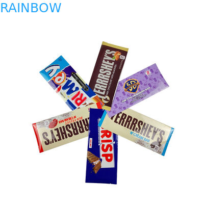 Op maat gedrukte voedselkwaliteit Achterkant Verzegelde zakje Snack Energy Bar Wrapper Verpakking Champignon Chocolade Bag