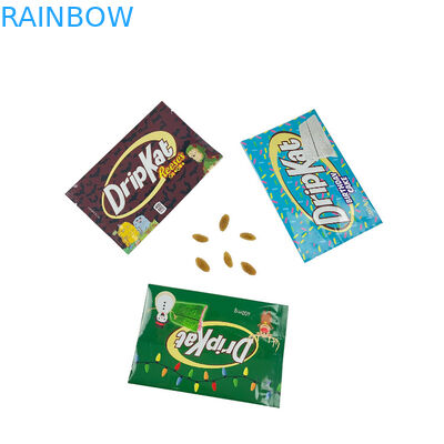 Food Back Side Seal Bag Snack Candy Packaging Chocolade Candy Bar Wrapper Op maat gemaakt Midden Side Seal Candy Bags