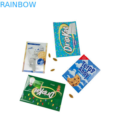 Food Back Side Seal Bag Snack Candy Packaging Chocolade Candy Bar Wrapper Op maat gemaakt Midden Side Seal Candy Bags