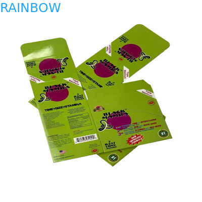 Black Mambar Sex Pills Verpakking Black Panther Blister Card Verpakking