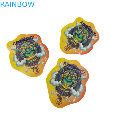 Op maat gedrukt 3.5g 7g 14g Stand Up Pouch Gummy Eetbare Verpakking Mylar Aluminium Folie Kindbestendig Zip Lock Tassen