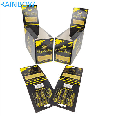3Verpakkingen voor gezondheidsvoedsel voor mannen Verpakkingen voor koninklijke honing Afbeeldingspapier Doos Papierkaart