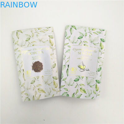 Glanzende of matte afgewerkte theezakken Verpakking voor exportkarton met kleureffect