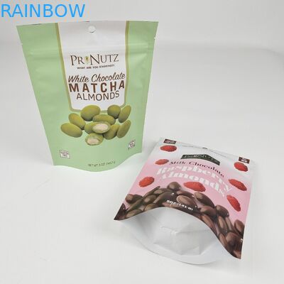 Custom Design 250g 500g Stand Up Aluminium Foil Light Proof Mylar Packaging Bag Zip Lock Smell Proof Pouch Sachet Packets