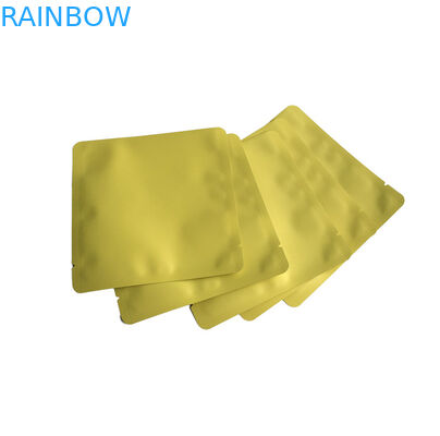 Custom Logo Food Grade Clear Front Zipper 3 Side Seal Bag Voor Gezichtsmasker