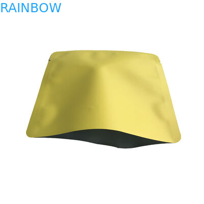 Custom Logo Food Grade Clear Front Zipper 3 Side Seal Bag Voor Gezichtsmasker