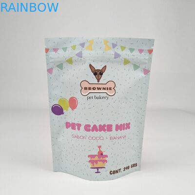 Custom Printed Aluminium Foil Logo Food Grade Hervergrendelbaar Geurbestendige Vochtbestendige Stand Up Pouch 250g Mylar Bags