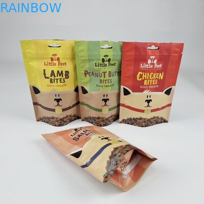 Gratis monster Matte Paarse Wit Custom Stand Up Doypack Tassen Zip Lock Food Mylar Aluminium Folie Zipper Stand Up Pouch