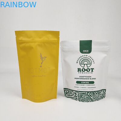 Fabrieksdirect gedrukt Mylar Vochtbestendige Zip Lock Bag Snack Packaging Bag Stand Up Pouch Voor Voedsel Snack Packaging