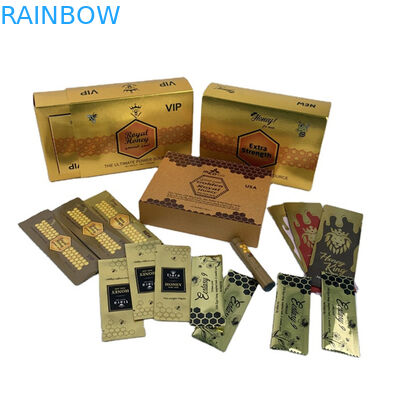 Fabrieksdirecte verkoop Honingzakken en -dozen met spot UV Custom Logo Printing Luxe Honingdoos Verpakking