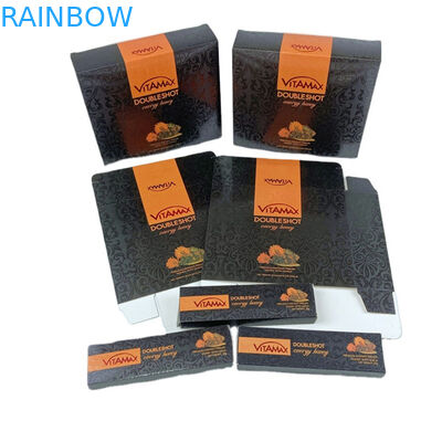 Fabrieksdirecte verkoop Honingzakken en -dozen met spot UV Custom Logo Printing Luxe Honingdoos Verpakking