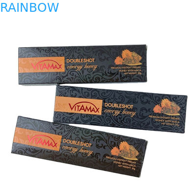 Fabrieksdirecte verkoop Honingzakken en -dozen met spot UV Custom Logo Printing Luxe Honingdoos Verpakking