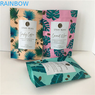 Gravaturedruk Aluminiumfolieverpakkingen voor koffiekorpsscrubverpakkingszakken