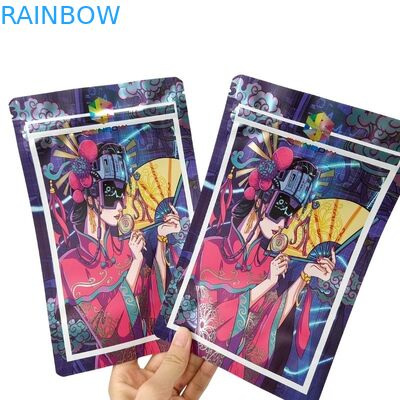 Handige plastic gedroogde voedselverpakkingszak voor voedselbehoud