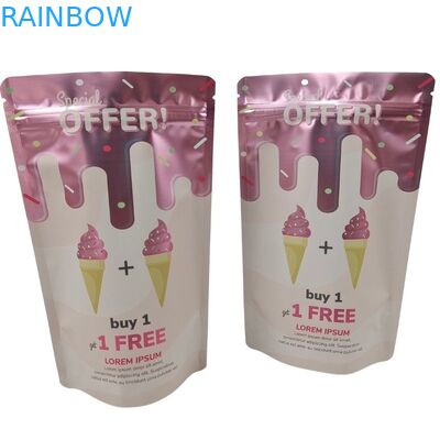 Zipper sluiting voedsel verpakkingszak voor met custom order aanvaard