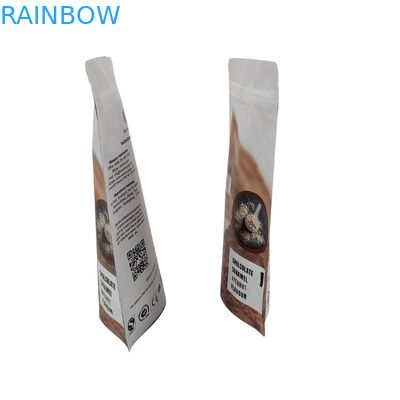 Op maat gemaakte bestelling aanvaard snackzak verpakking met 120 stijfheid en rits sluiting