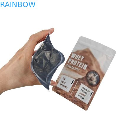 Op maat gemaakte bestelling aanvaard snackzak verpakking met 120 stijfheid en rits sluiting