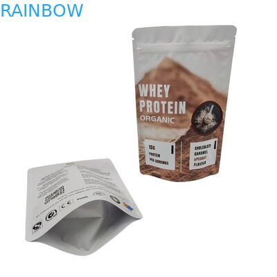 Op maat gemaakte bestelling aanvaard snackzak verpakking met 120 stijfheid en rits sluiting