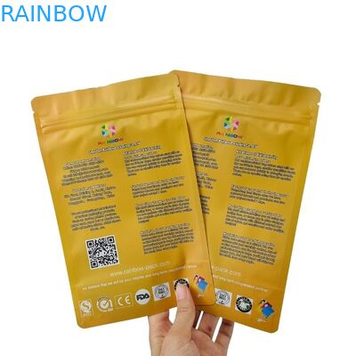 Gepersonaliseerde snackzakverpakking voor koekjes met traan notch en kenmerken