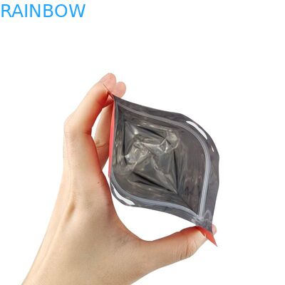 Op maat gedrukt platte onderkant snack pouches met mat oppervlak voor voedsel verpakkingszak