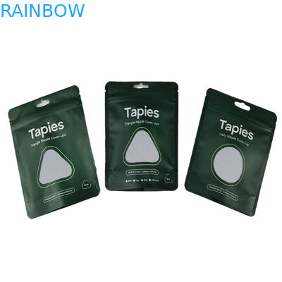 Fabriekslevering Herbruikbare verzegelde Mylar Nipple Patch Verpakkingszak Custom Print Geurbestendige zakken met logo