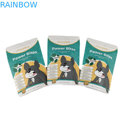 Fabriekslevering Op maat gemaakte geurbestendige zakken met logo Stand Up Kraft Paper Bag Gummy Candy Packaging