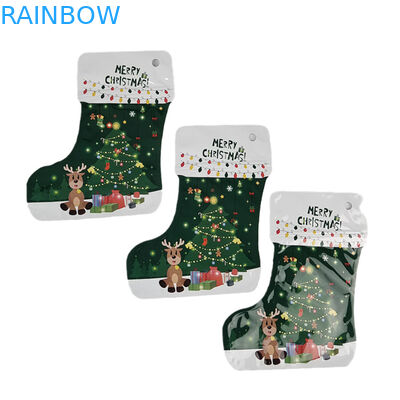 Op maat gedrukte herbruikbare speciale vorm verpakkingszak unieke vorm eetbare kindveilige zak