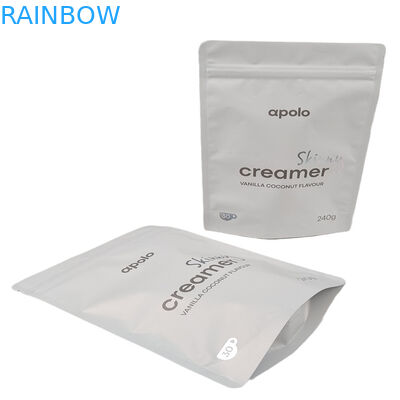 Fabriekslevering Aluminiumfolie Gummie Candy Verpakking geurbestendige rits Stand Up Mylar Bag voor koffie Protein Specerijen Fl