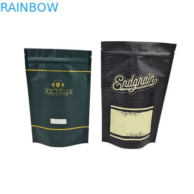 Hervergrendelbare Ziplock Customized Logo Printed Thermal-Sealed Plastic Packaging Bag Voor Koffie Verpakkingszak