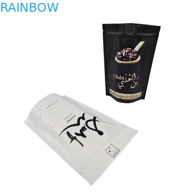 Hervergrendelbare Ziplock Customized Logo Printed Thermal-Sealed Plastic Packaging Bag Voor Koffie Verpakkingszak