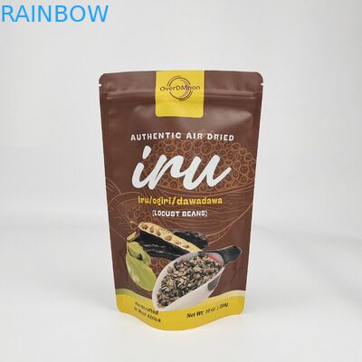 Custom logo gedrukt gedroogde snack voedsel zakken aardappelchips verpakkingszak aluminium folie zilver rits stand up zak