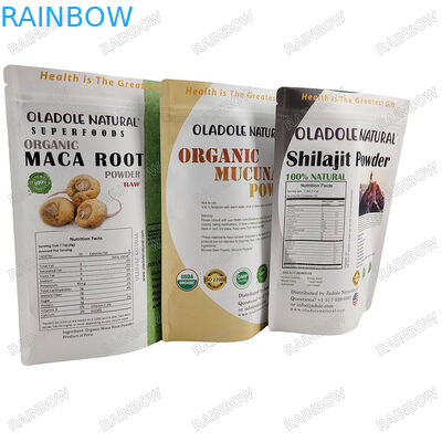 Chinese Fabriek Custom Pet Food Bag voor Pet Food verpakkingszak met tear notch