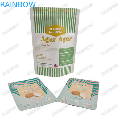 Transparante diervriendelijke verpakkingen Stand-up Zipper Bags Food Grade Material Bags