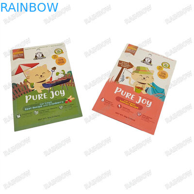 Transparante diervriendelijke verpakkingen Stand-up Zipper Bags Food Grade Material Bags