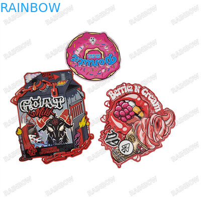 Digitale drukzakken met hoge nauwkeurigheid voor aangepaste 3,5g geurbestendige gesneden zakken