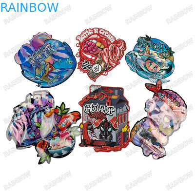 Op maat gemaakte matte/glanzende oppervlakte mat gesneden zakken voor 3,5 g 7 g