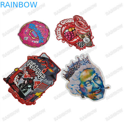 Op maat gemaakte matte/glanzende oppervlakte mat gesneden zakken voor 3,5 g 7 g