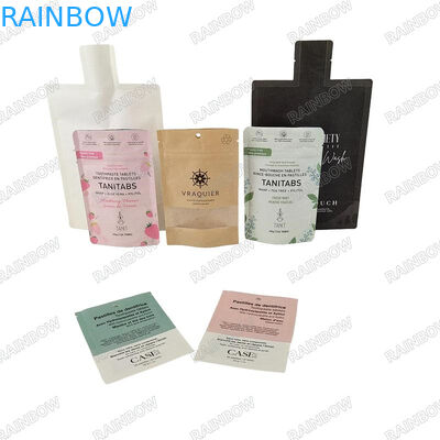 Drinkwater plastic vloeibare zak Verpakking herbruikbare plastic voedsel spout zak