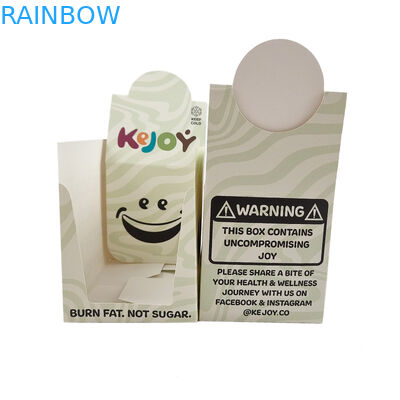 Spot-kleurprinting Kartonnen verpakkingsdoos voor aanpasbare hoeveelheid en CMYK-print