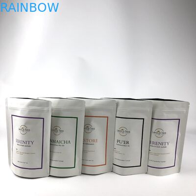 Verhandelbare verzendmethode en ontgasventiel Kraftpapierzak Teepakketten Verpakking