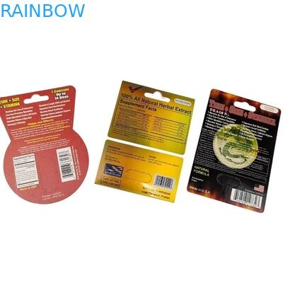 Gecoate papieren blisterkaartverpakking beschikbaar voor monster in slechts 5 dagen gegarandeerd