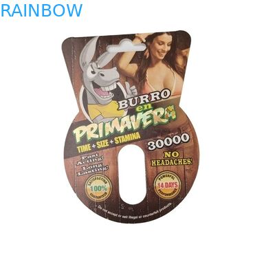 Gecoate papieren blisterkaartverpakking beschikbaar voor monster in slechts 5 dagen gegarandeerd