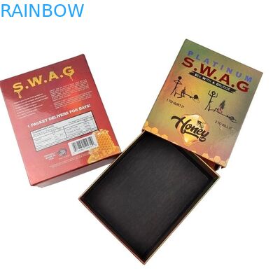 Op maat gemaakte blisterkaartverpakking met bedekt papiermateriaal