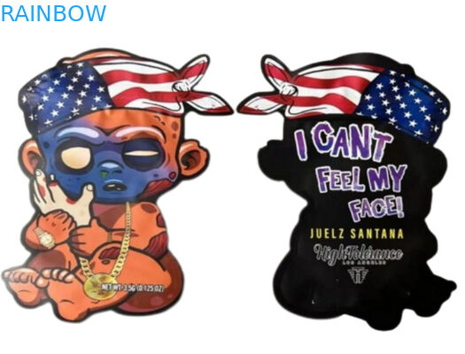 Geurbestendige kruiden wierook verpakkingszak k Mylar 120-180 micron dikte