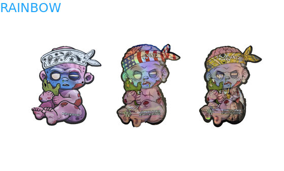 Geurbestendige kruiden wierook Verpakking Zip Lock Mylar CBD olie wiet hennep zakken Gravure Printing