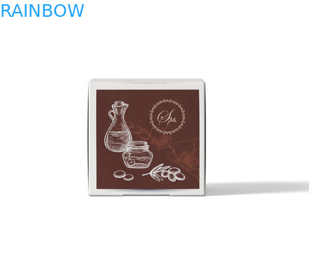 Karton op maat gedrukte papieren dozen cosmetische embossed verpakking SGS goedkeuring