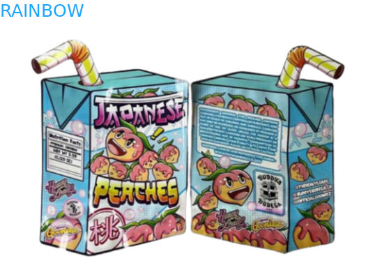 Biologisch afbreekbare Custom k-zakken Stand Up Tabakbladverpakking Jungle Boys Mylar