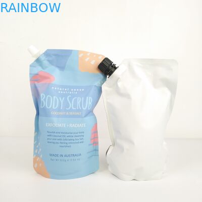 Industriële voedselverpakkingen met zakjes van zilveren folie voor opstaan body scrub bag